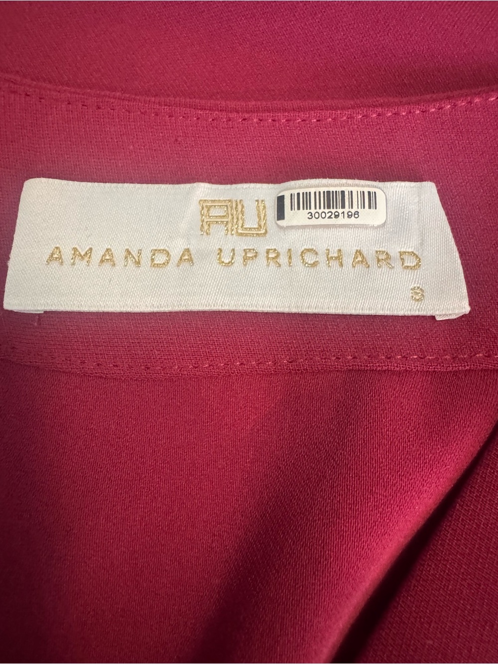Amanda Uprichard Fuchsia v neck tunic Dress - Picture 4 of 9